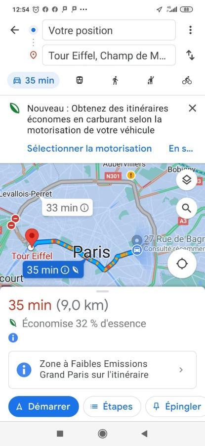 파리 Studio Calme Et Eclaire Proche De Nation C 아파트 외부 사진